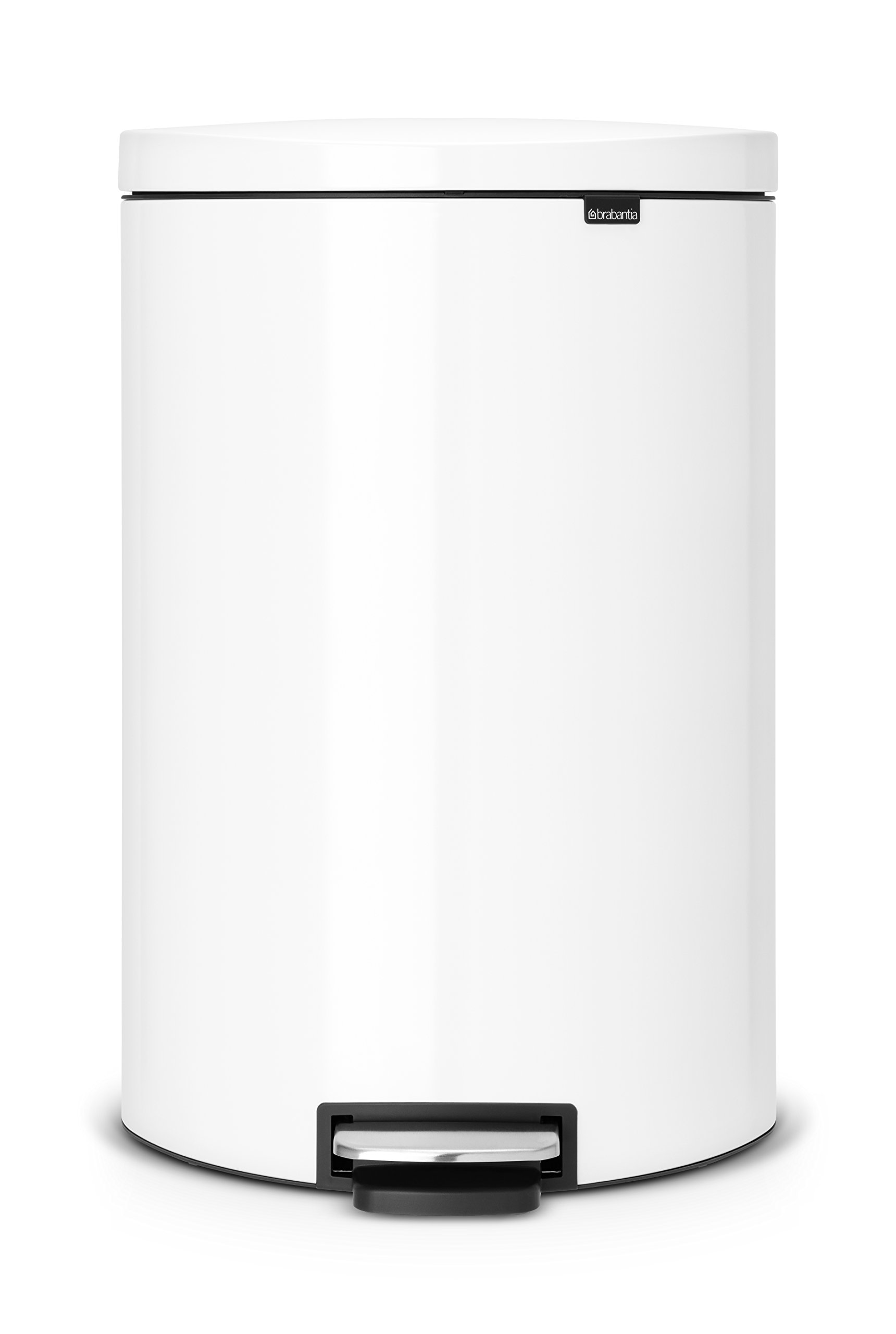 【未使用品】ブラバンシア ペダルビンクローム ダストボックス ゴミ箱40〜45L 未使用品】ブラバンシア ペダルビンクローム ダストボックス